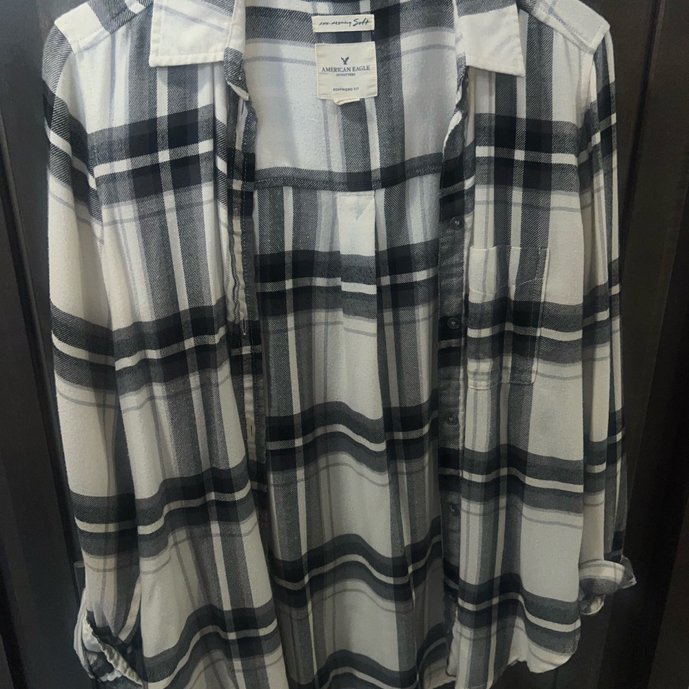 American Eagle Flannel Plaid